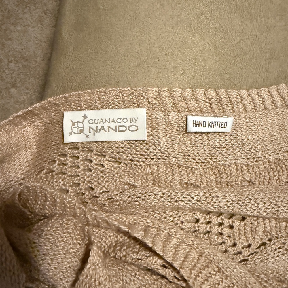 Guanaco by Nando Tan Hand Knitted Sweater